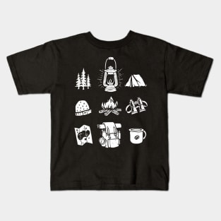 Camp (for Dark Color) Kids T-Shirt